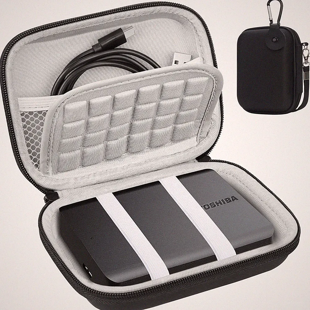 Hard Drive Carry Case for Toshiba Canvio 1TB 2TB 3TB 4TB External HDD Storage Ba