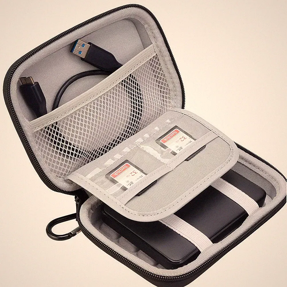 Lacdo Hard Drive Carrying Case for Toshiba Canvio Basics/Toshiba Canvio Flex/...