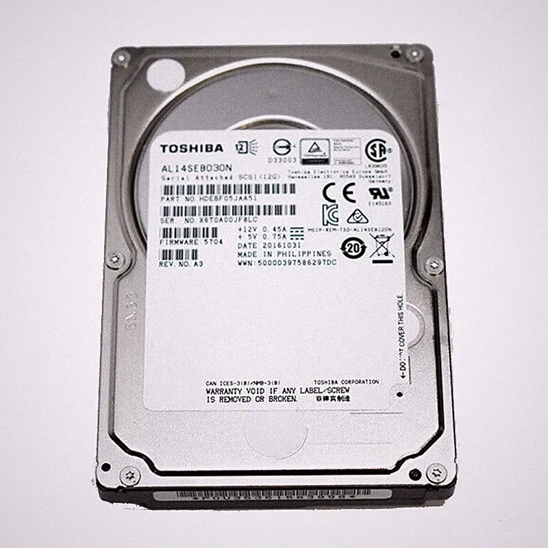 Toshiba AL14SEB030N 300GB 10K RPM SAS-12GBPS 128MB Hard Drive | Dell